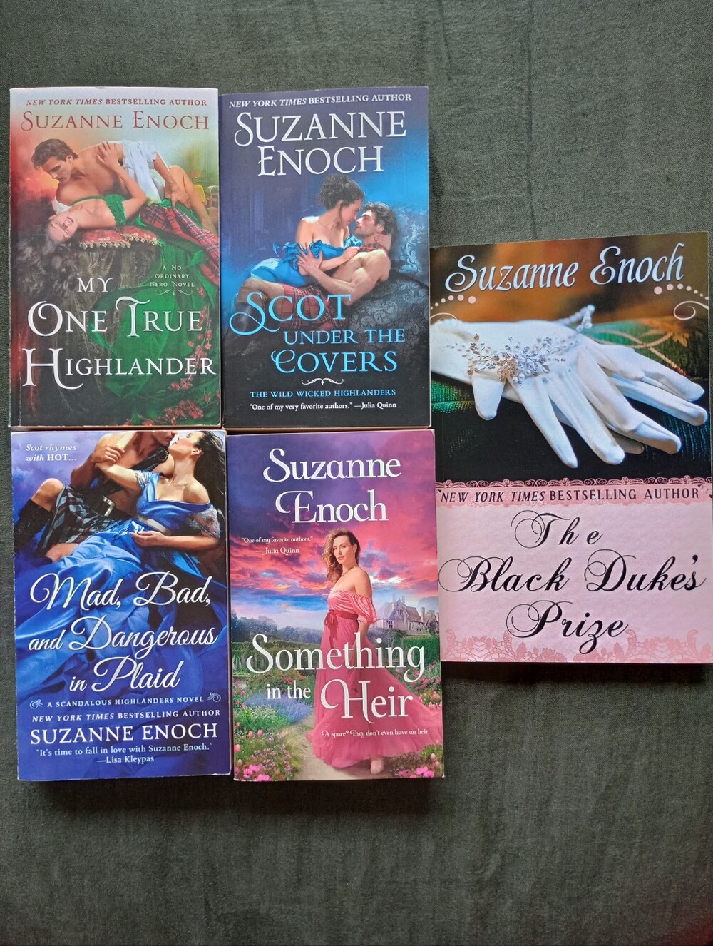 5 Suzanne Enoch Books